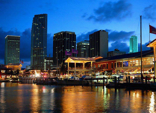 Waterfront night life, Fort Lauderdale